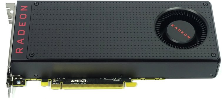 Die Urmutter aller RX480-Karten: das Referenzmodell von AMD